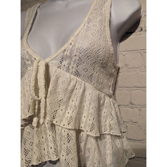 Maurices lace see-through top size small - Picture 2 of 4
